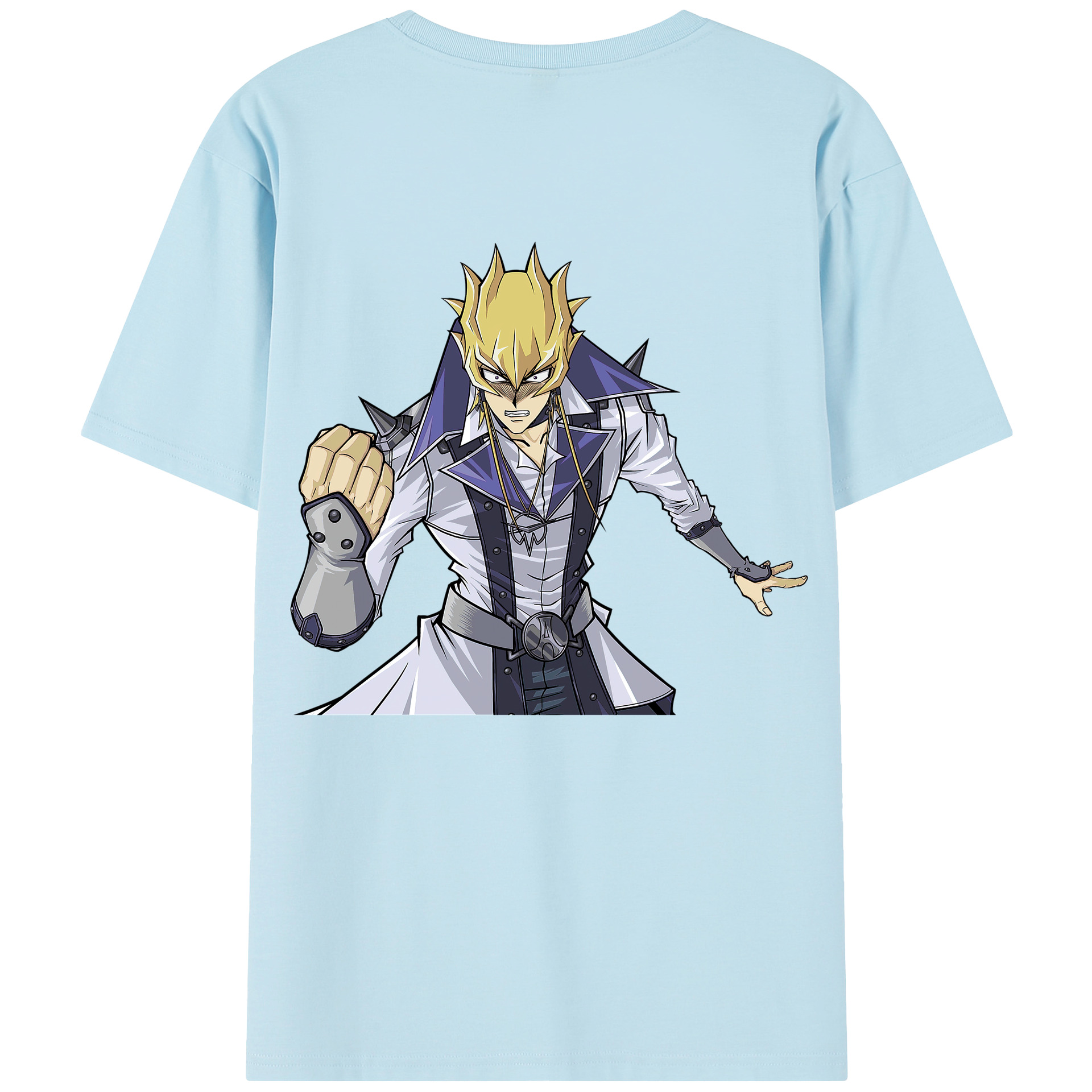 （画像用） 遊☆戯☆王 Yu-Gi-Oh! 綿100％半袖Tシャツ（背面プリント）